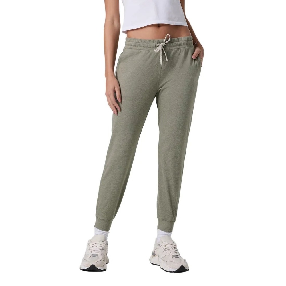 Vuori Performance Jogger Laurel Heather Green XL VW303 Womens Stretch Sweatpants